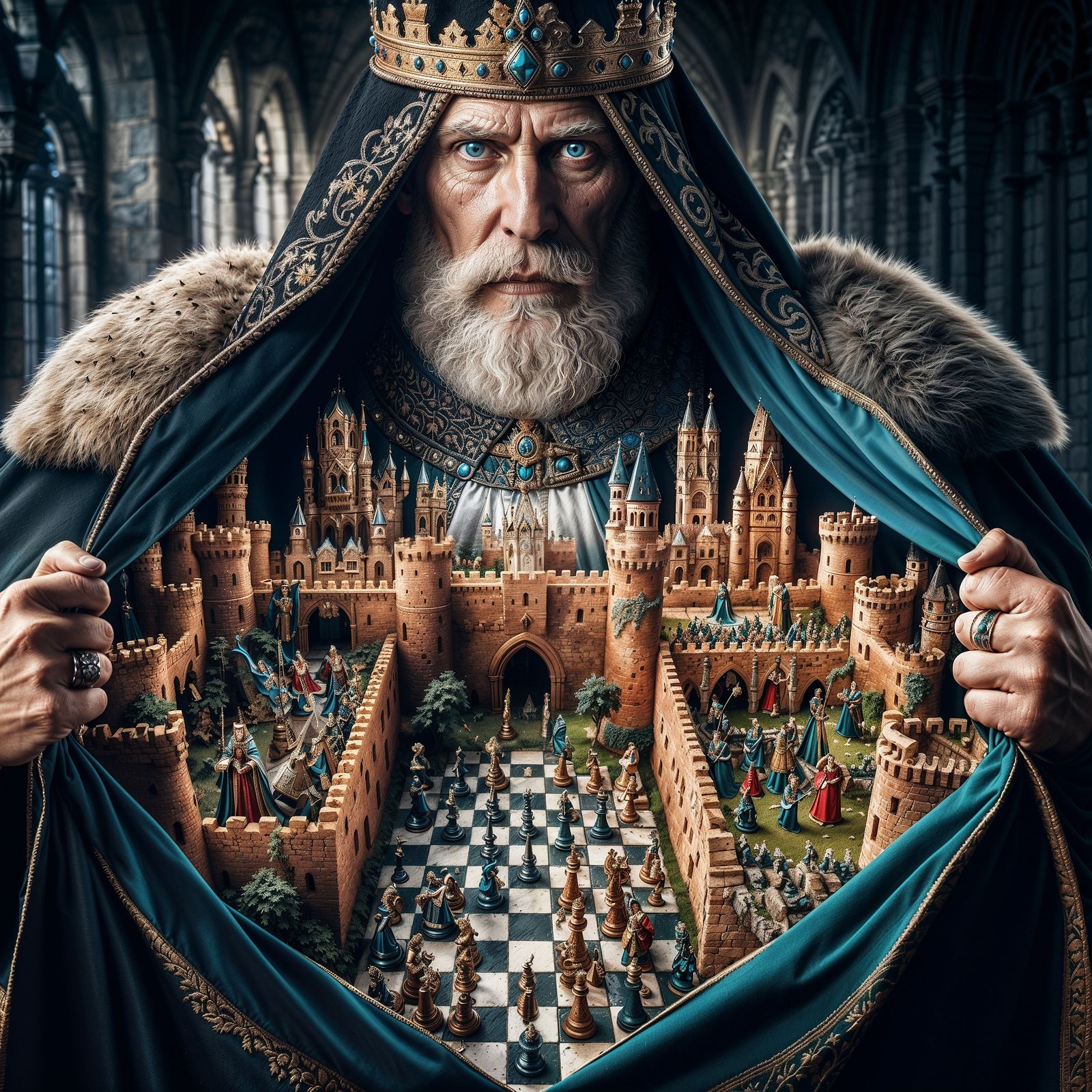 The King - "Ruling a kingdom is a game of chess"