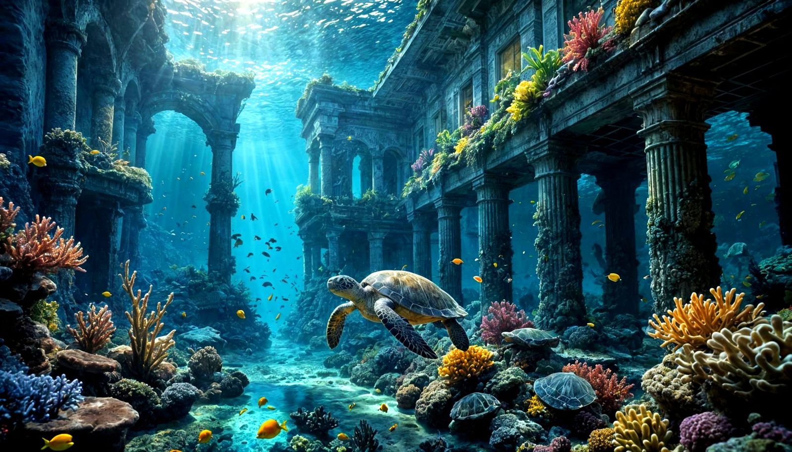 Beneath the Waves  by @The Leycer