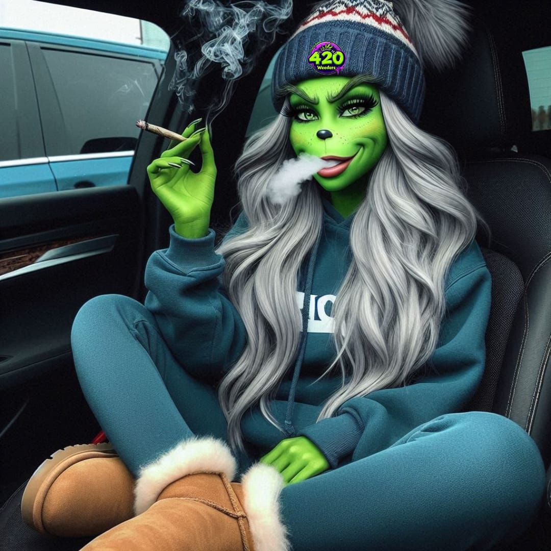 Grinch woman