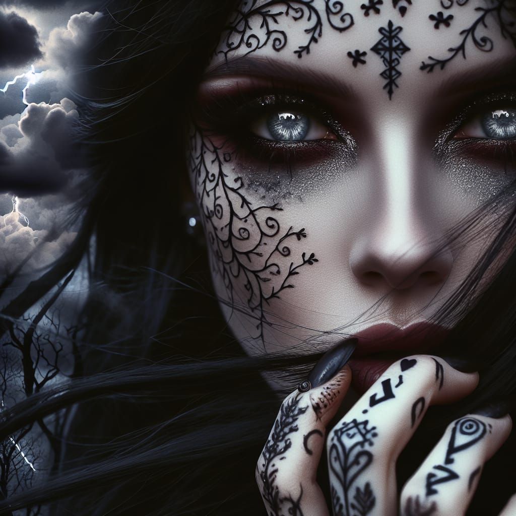 Daily Challenge #564: MM ("The Storm in Her Eyes")  by @Dragonfly Rain