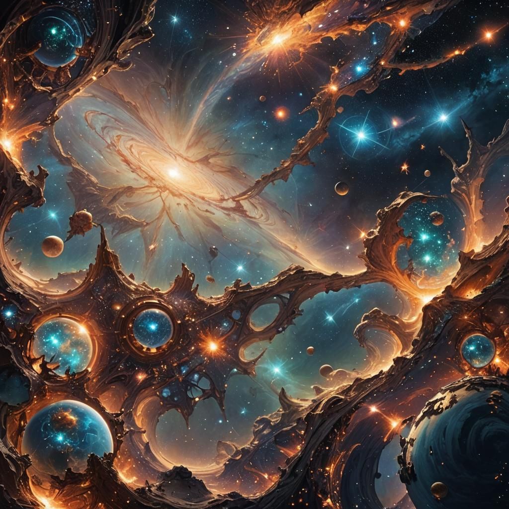 Space Art - AI Generated Artwork - NightCafe Creator