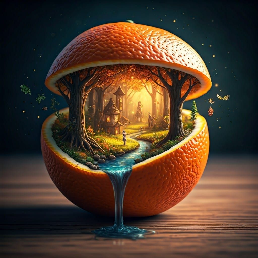 Orange dream   by @David Gotet