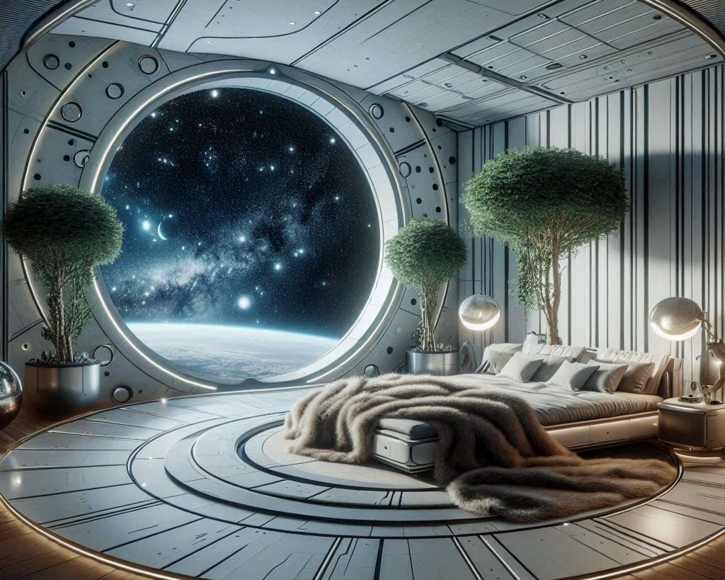 Sci-fi bedroom