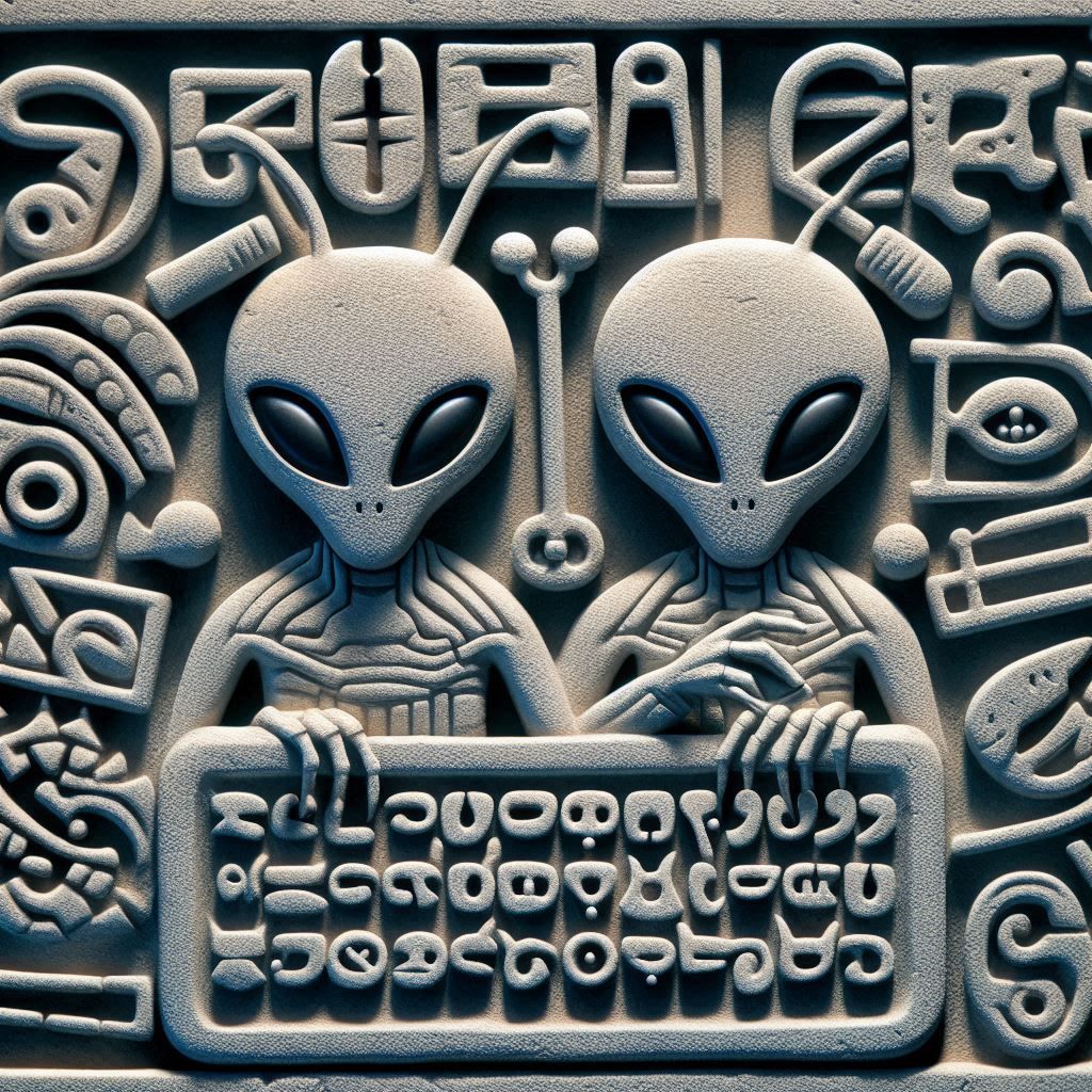 Alien message