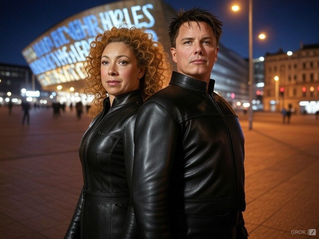 Jack introduces the newest member of Torchwood: River Song