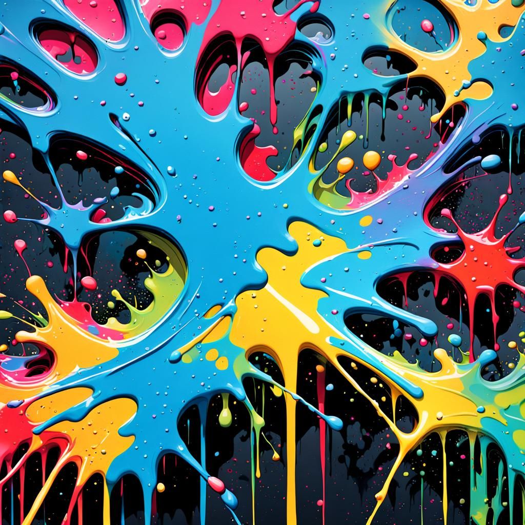 splatter pattern