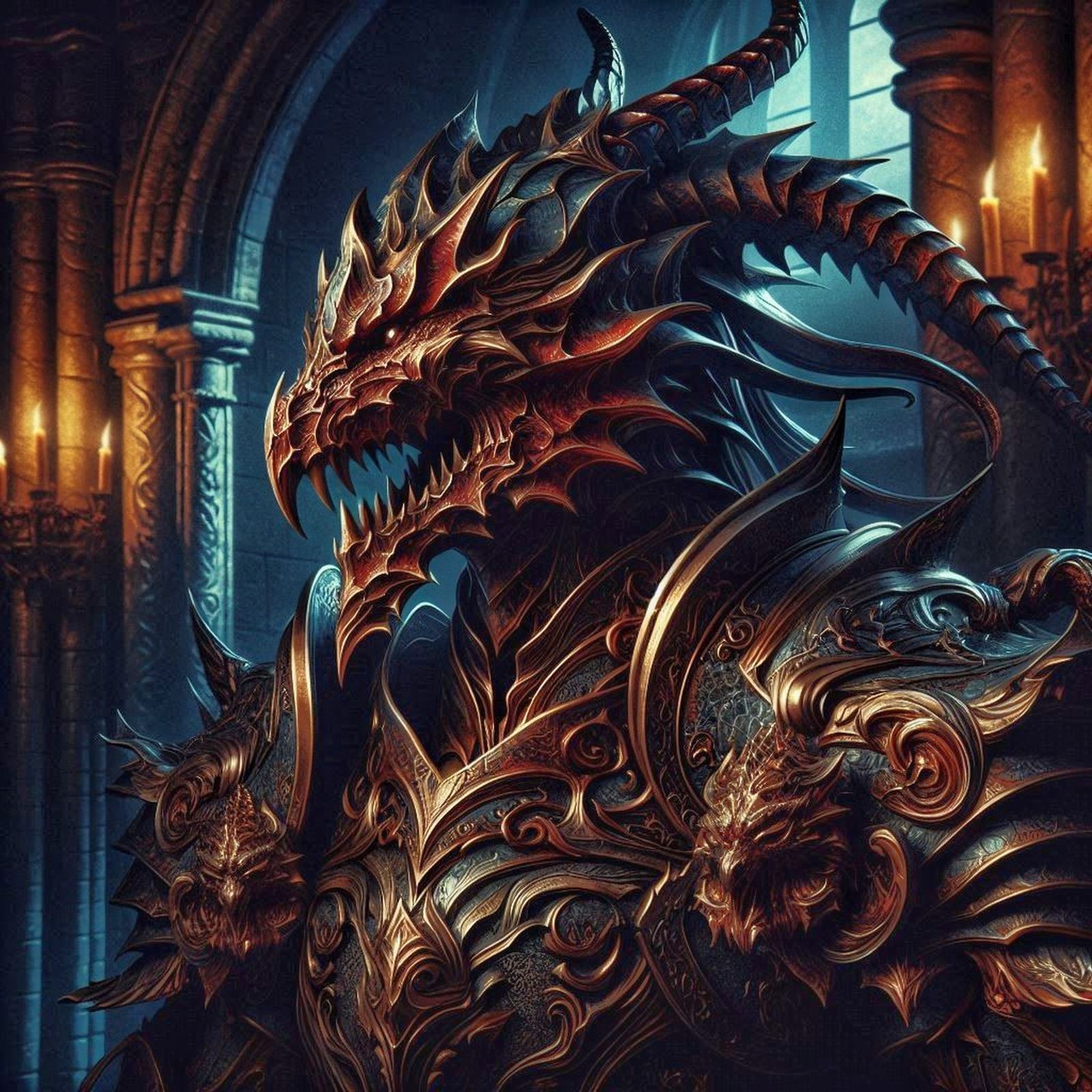 Zhaeryx the Wyrmforged Knight