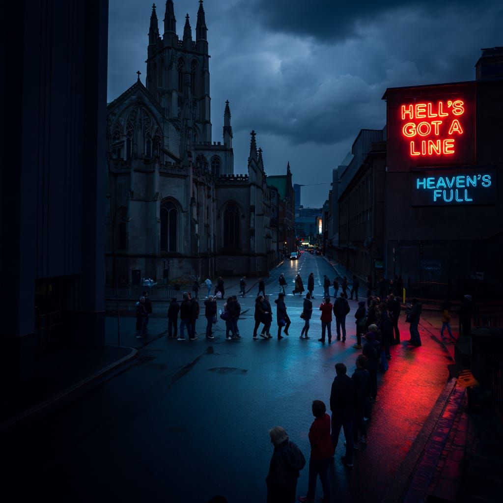 Heaven's Full - Hell's Got a Line