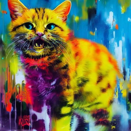 yellow cat