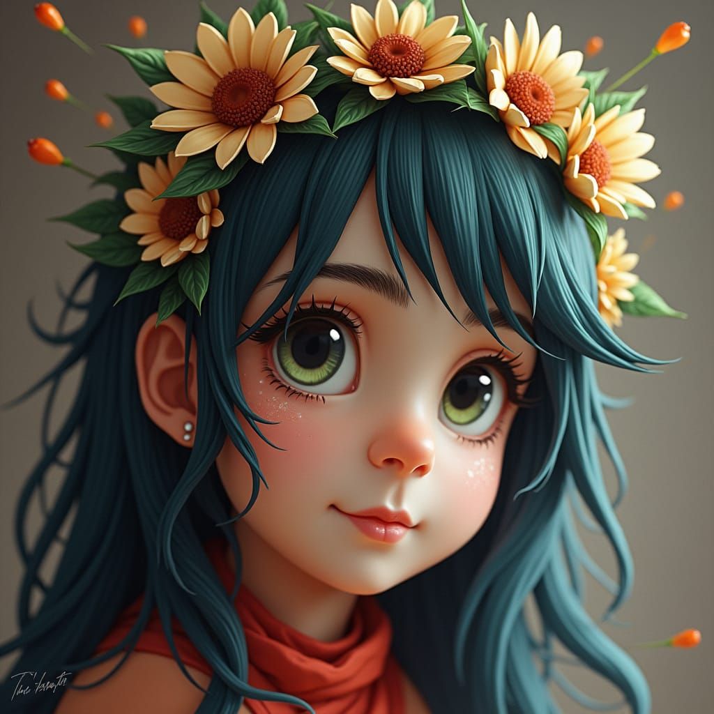 תמונה הזויה ומדומיינת של ים בשקיעה אינסופית ומרהיבה, עם סיפנה קטנה וחמודה ברקע, השמש נמצאת במרכז התמונה והיא שוקעת ביופי נדיר על תוך המים. ת...