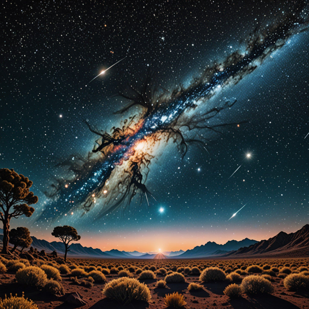 The Cosmic Tree  by @feed