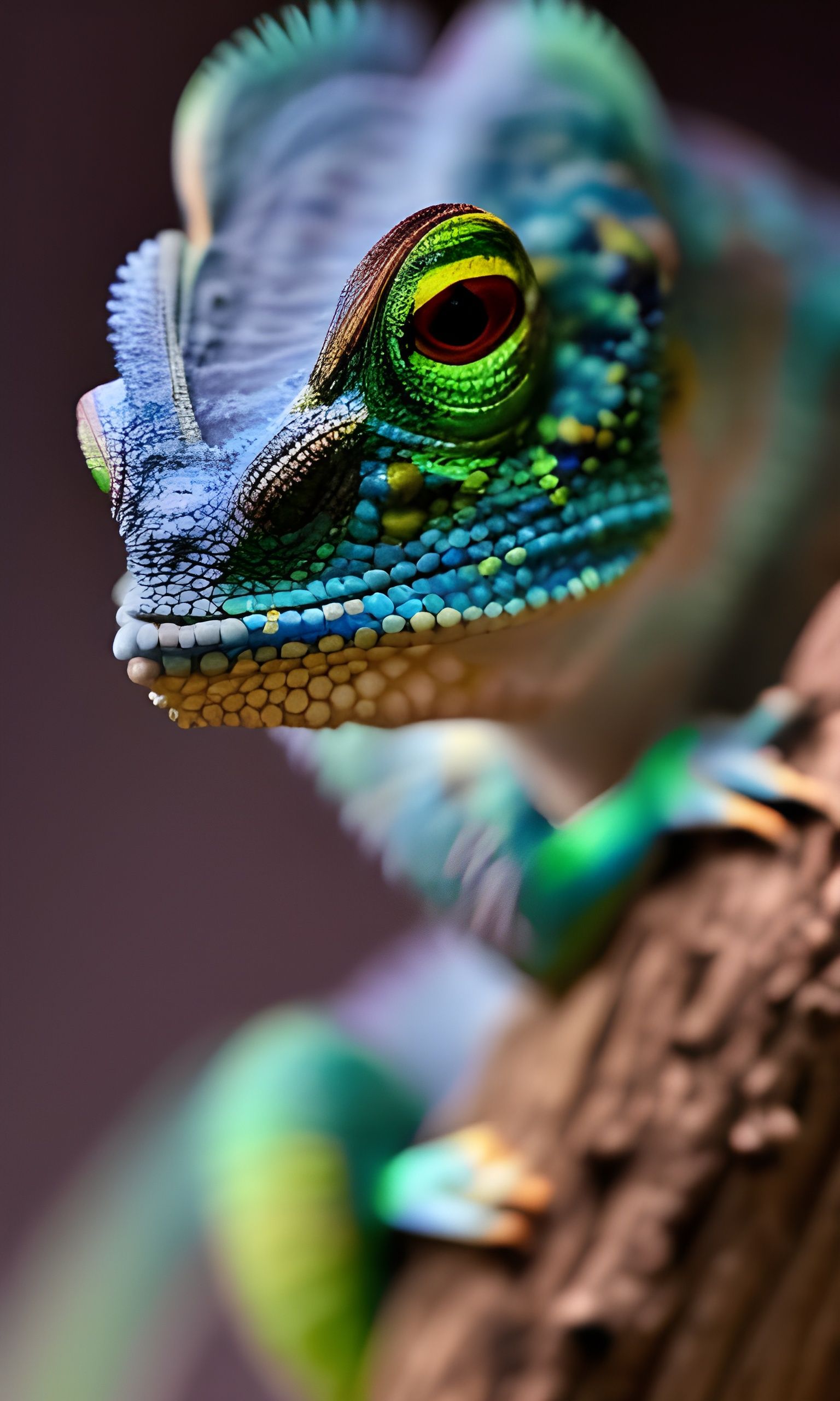 chameleon   by @Me_MyArt_and_AI