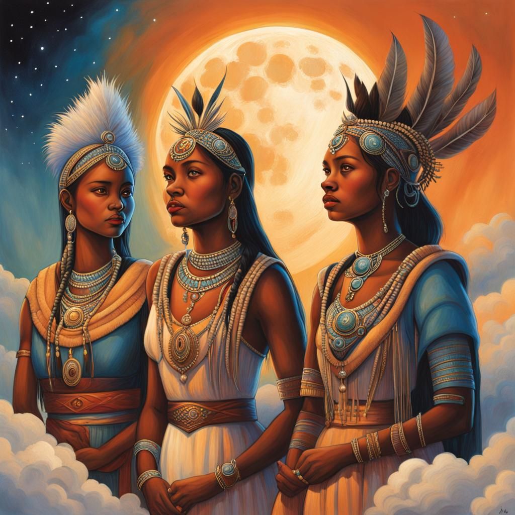 Indigenous Australian princesses and a mysterious moon.