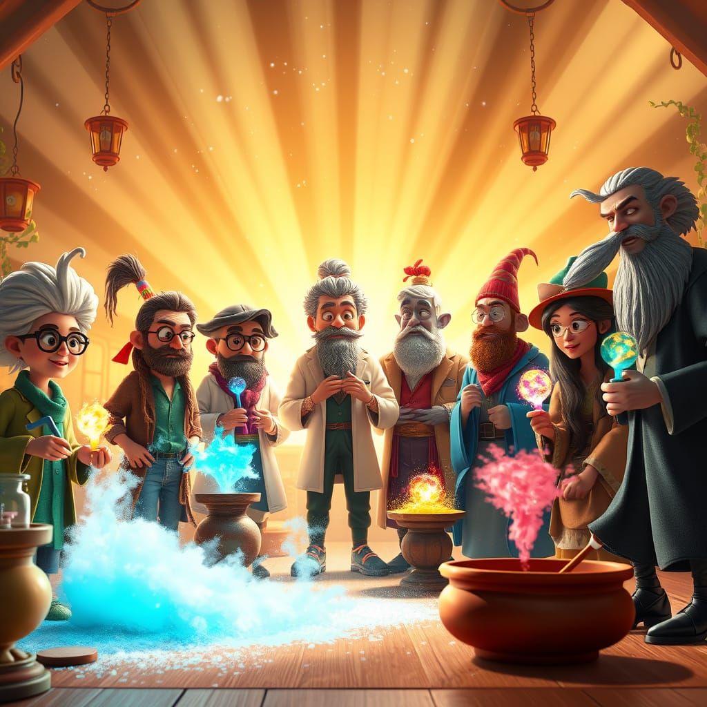 The image changes to a pencil sketch and traces of crumbled graphite.