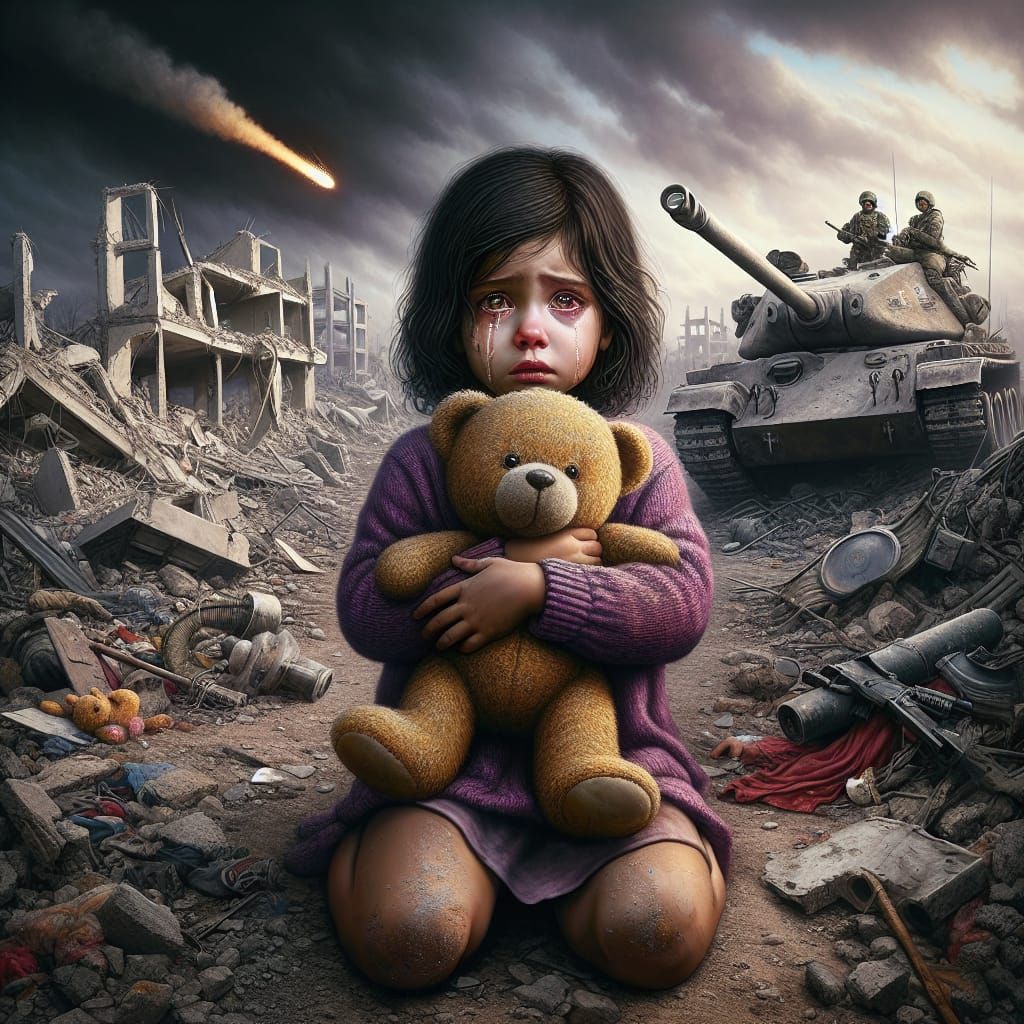 As a society we need to stop all military conflict   by @Ideal