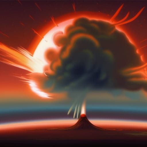nuclear explosion on mars no radiation