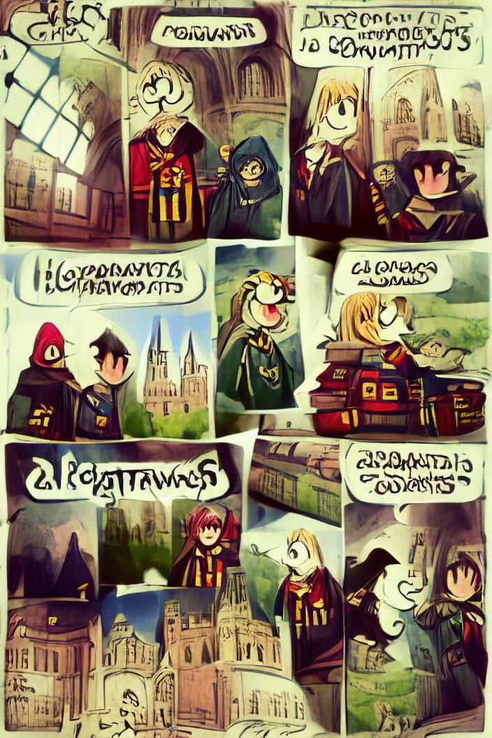 Hogwarts comics
