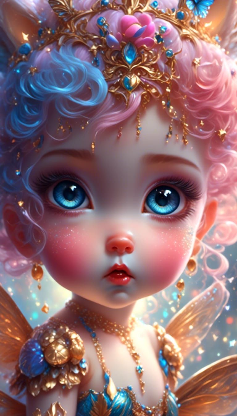 Big Blue Eyed Sweetheart