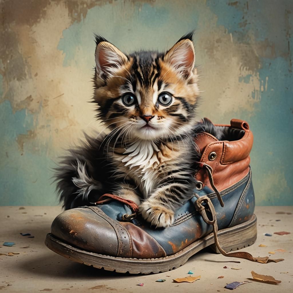 A fluffy kitten   by @Svitlana