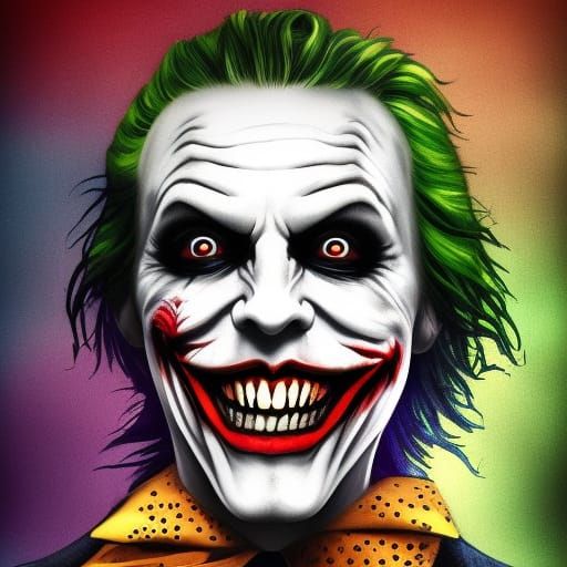 Gothic Joker - AI Generated Artwork - NightCafe Creator