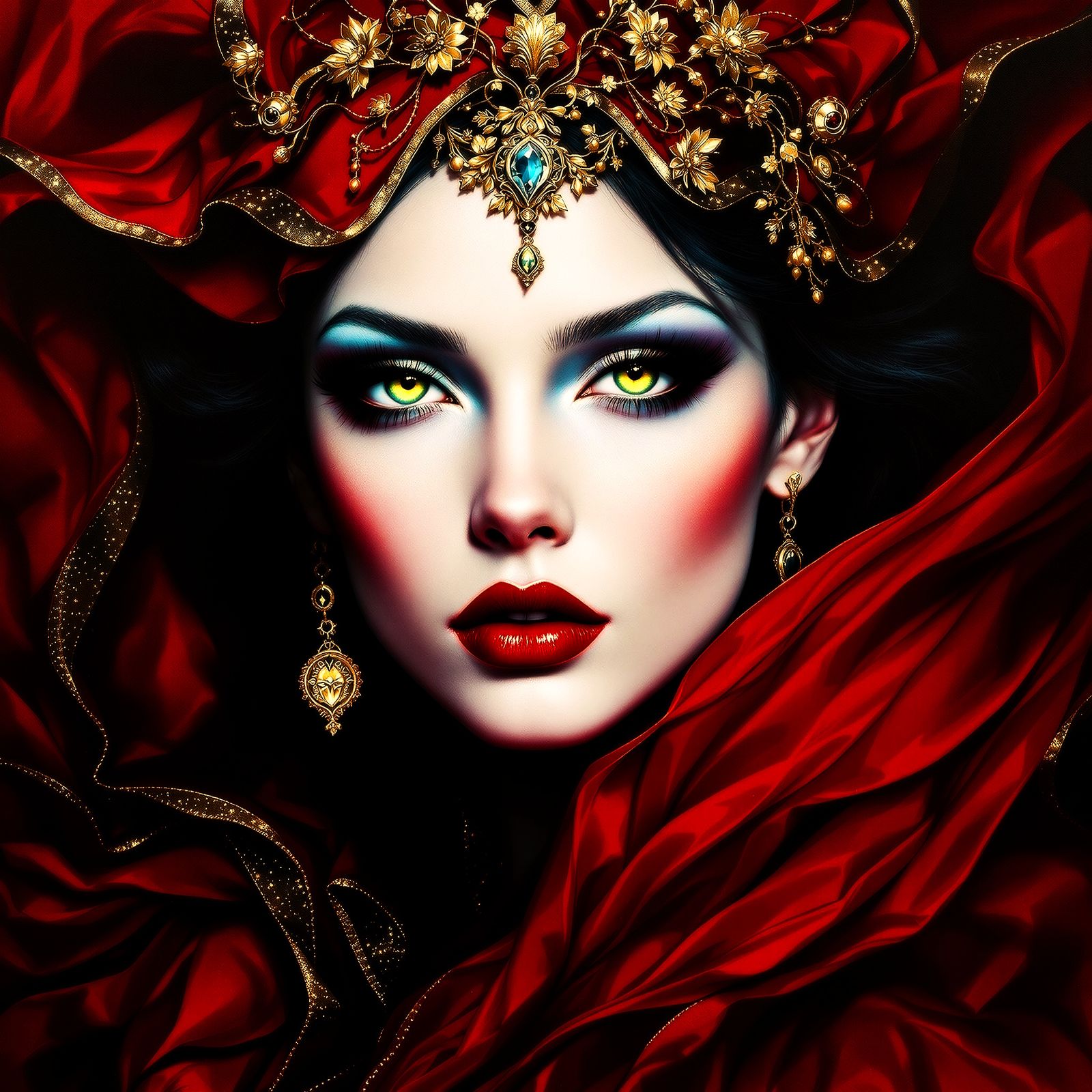 The Gilded Sorceress