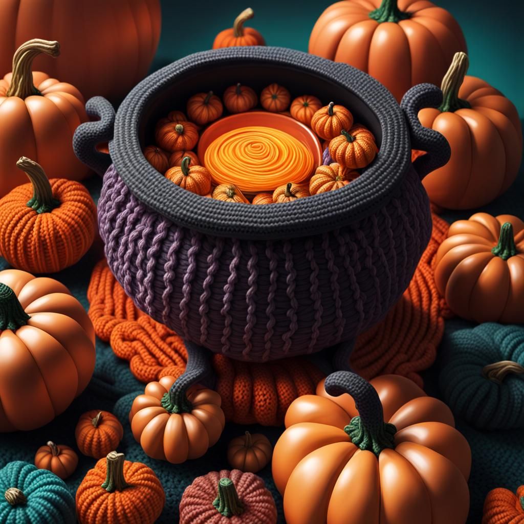 Cooking up crochet creations