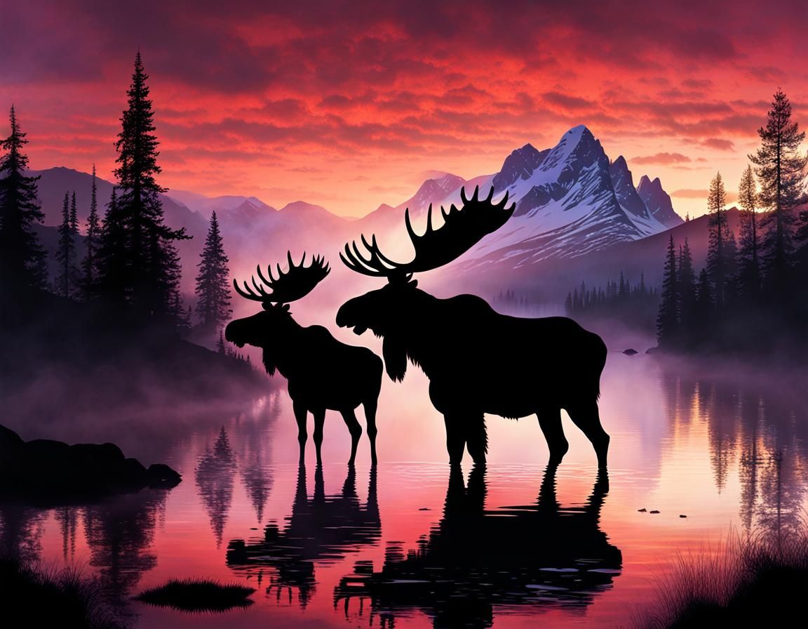 Canadian Sunset  by @WolfeyWonder