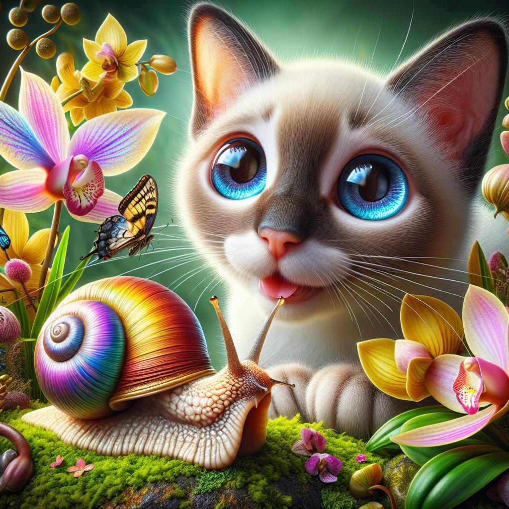 Exploring his Garden Wonderland!
