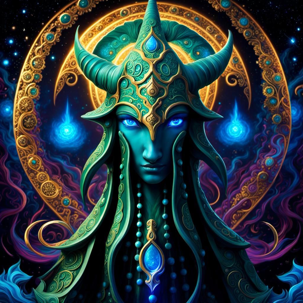 Mesmerising Alien Mystic