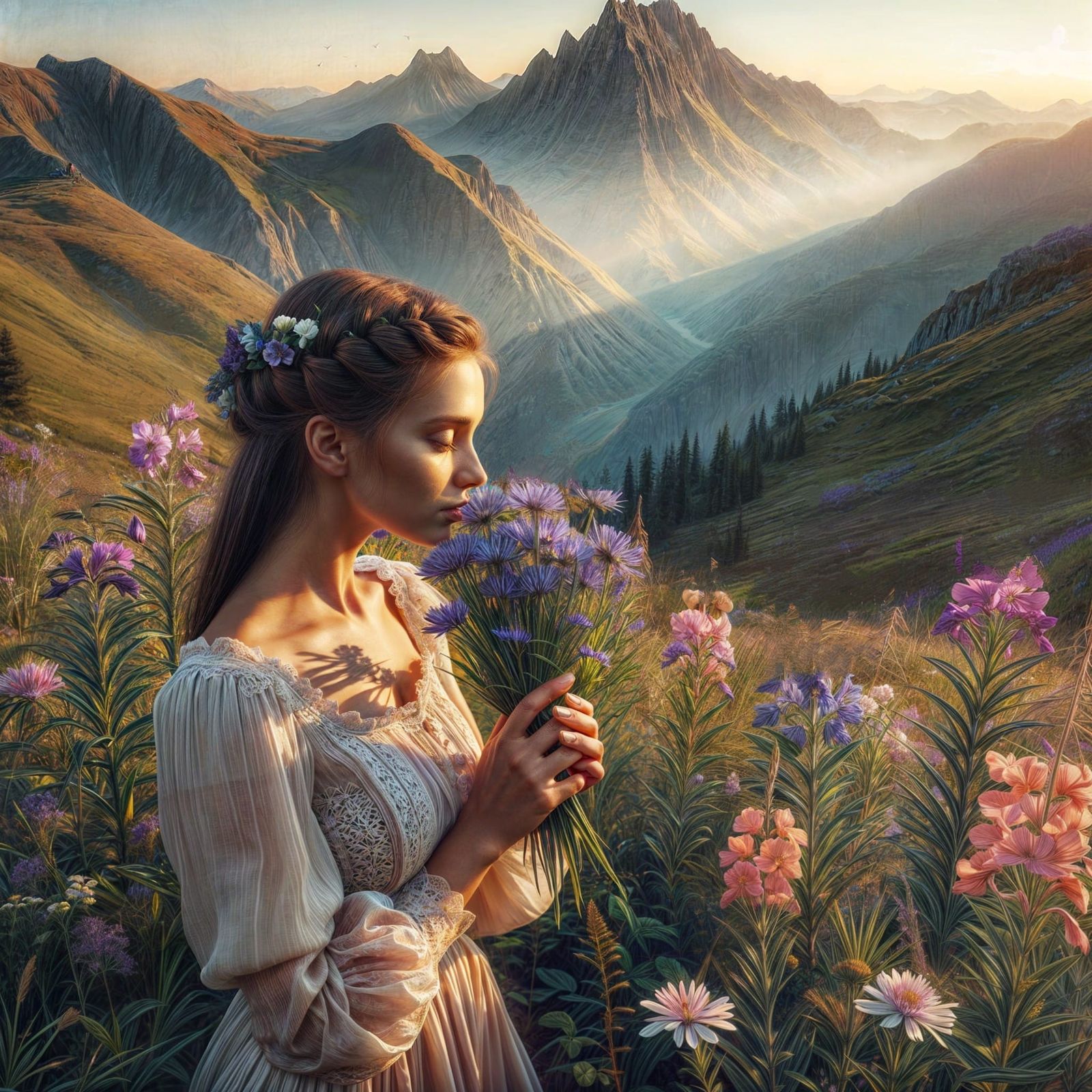 Mountain wildflowers