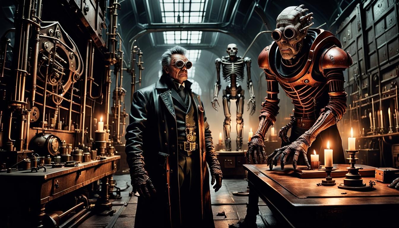 Actually not my masterpiece, but the doctor's. Oops, he did it again.