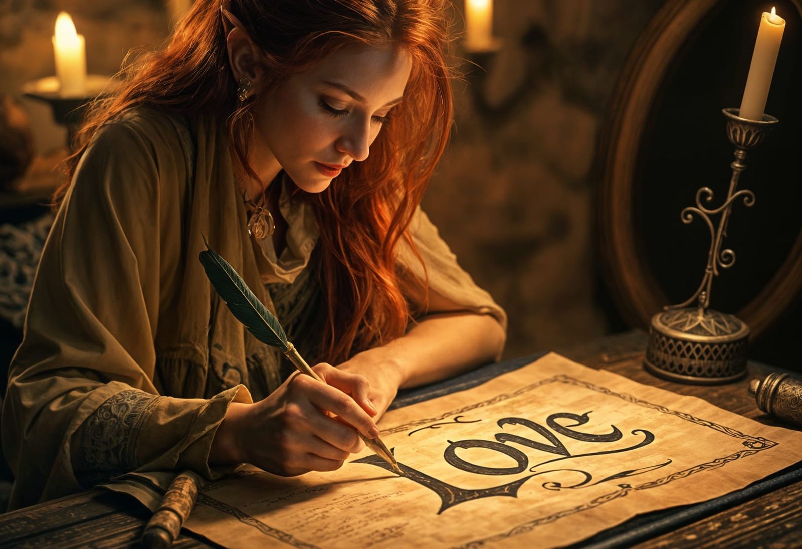 Universal Calligraphy   by @Kikifoufou