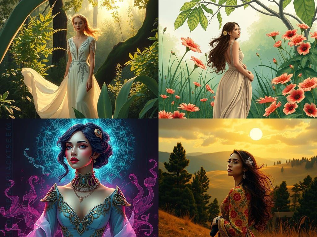 Passionate Woman in Seductive Intimacy