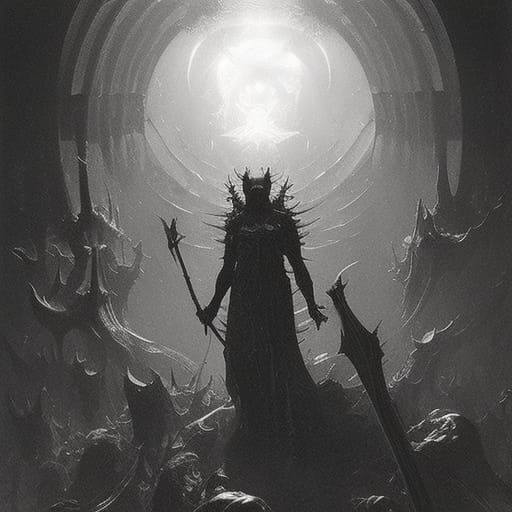 The Rise Of Sauron - AI Generated Artwork - NightCafe Creator