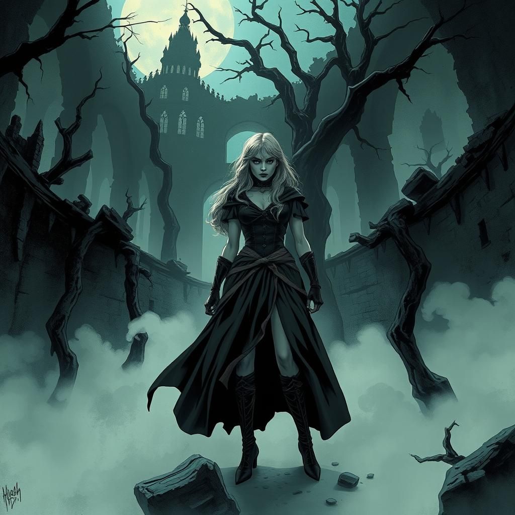 Sally in the land of  Nightmares 