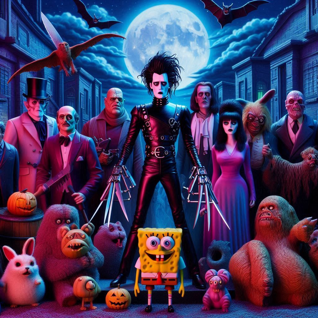 SpongeBob Hangs in a Rough Crowd!🧽