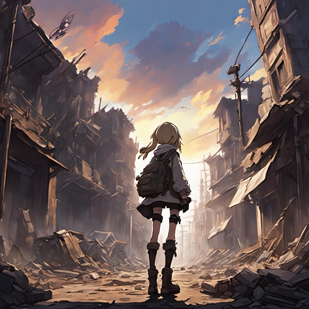 Post-apocalyptic town