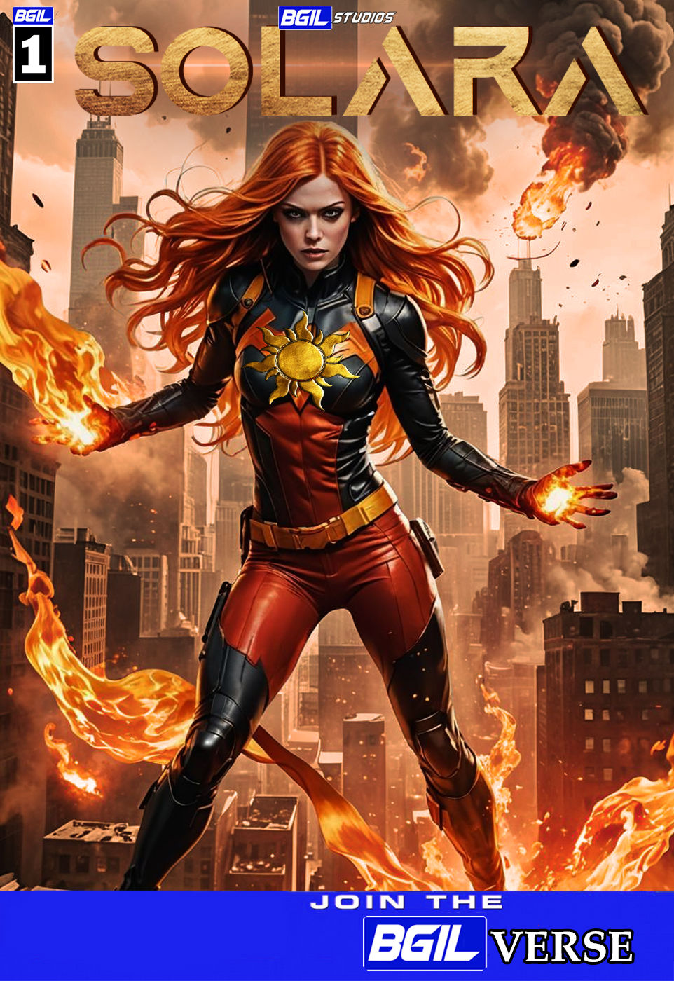 Solara Comic Cover #1