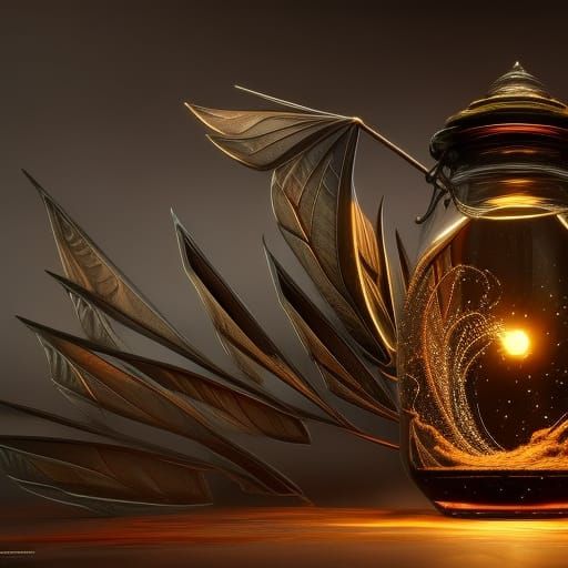 Magical Fairy Potion - AI Generated Artwork - NightCafe Creator