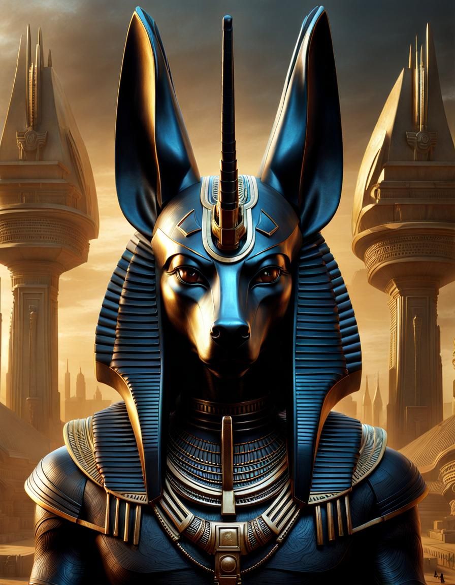 Anubis - Ai Generated Artwork - Nightcafe Creator