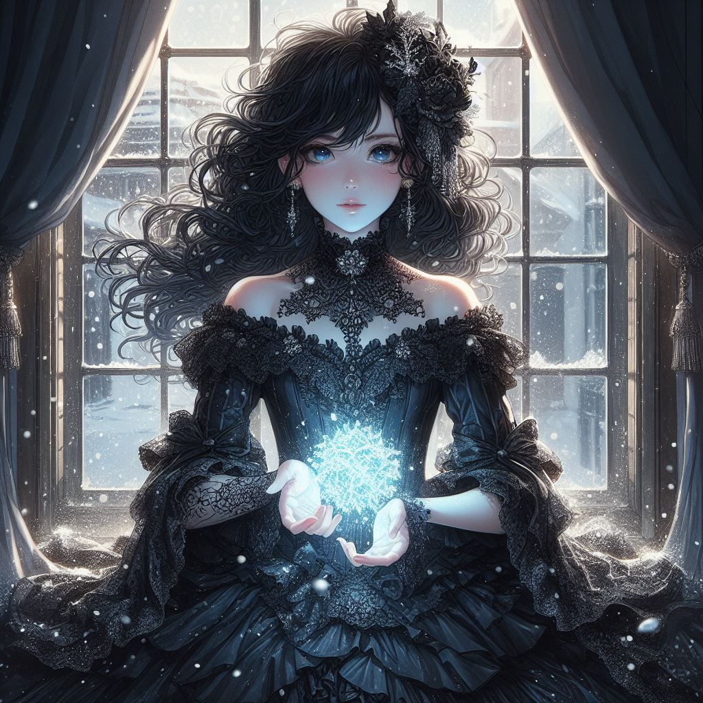 Rose with power of ice