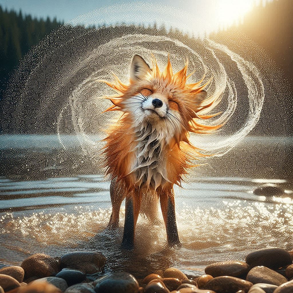 Shake, Rattle and ..... splash everywhere!!! (Animation)