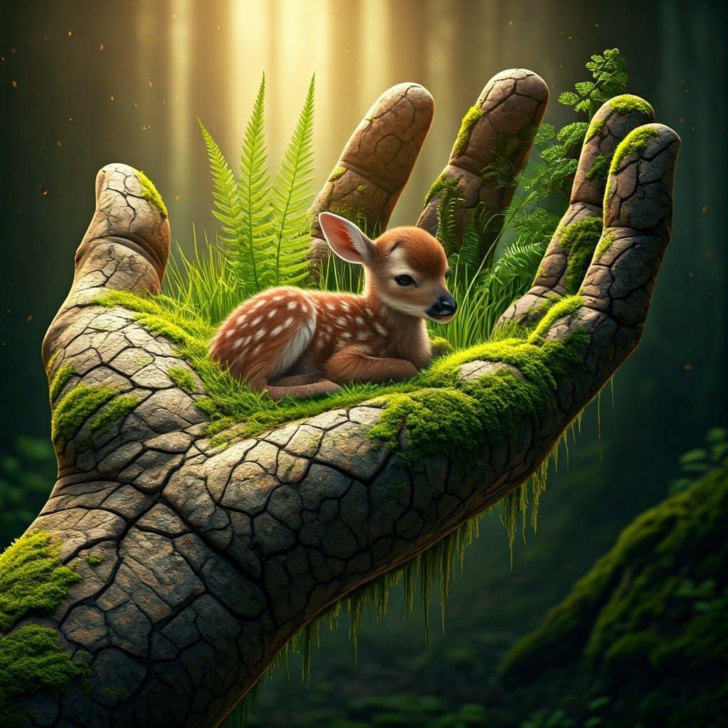 Cradled by Nature   by @Chelle