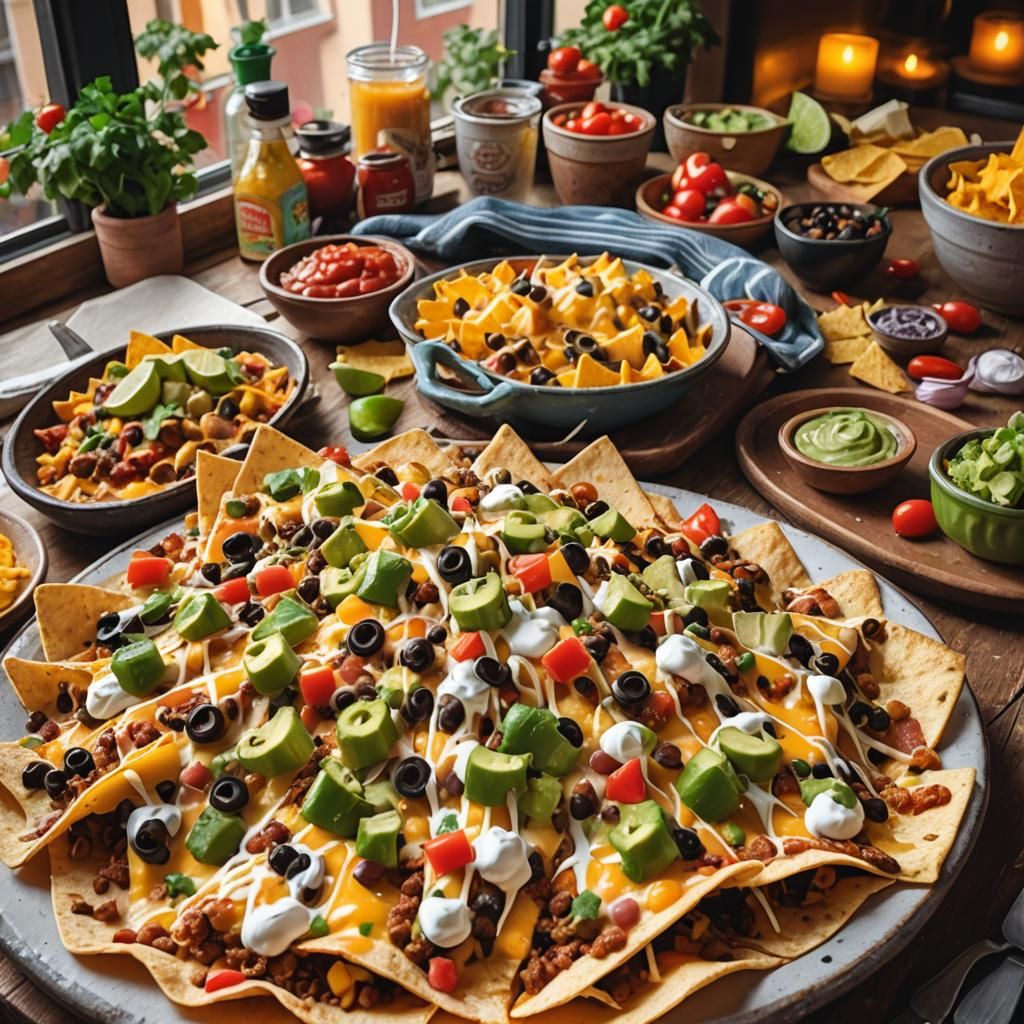 delicious mexican nachos