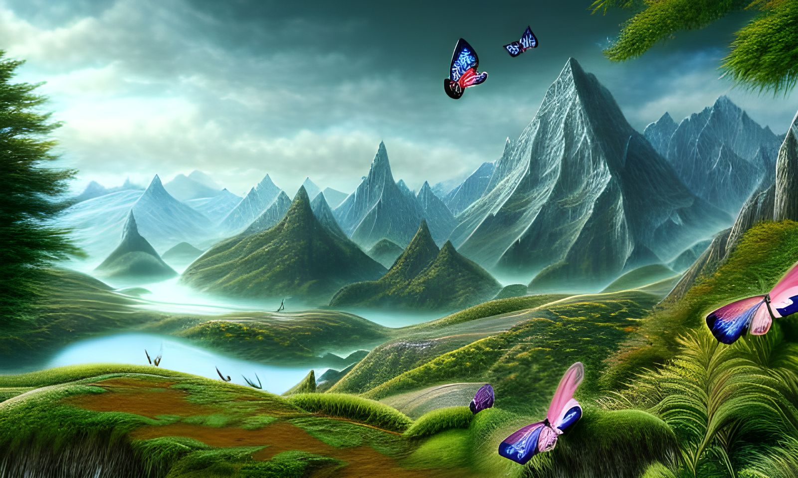 "Lord Of the Rings' Landscape
