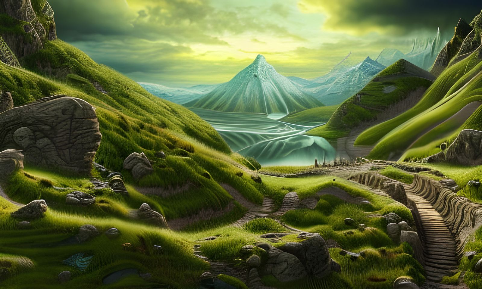 "Lord Of the Rings' Landscape
