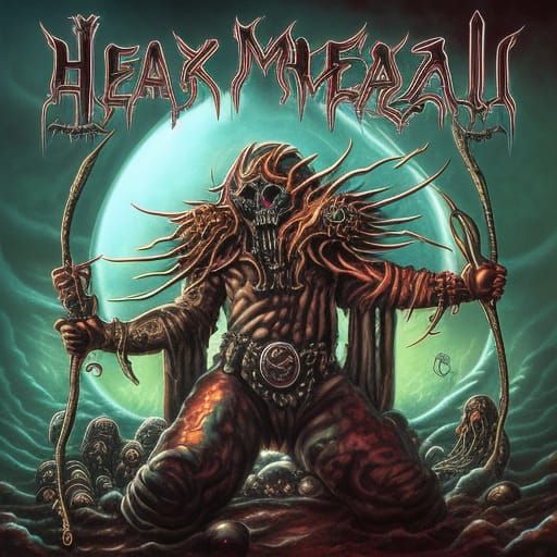 Heavy Metal Album Art by Jeff Lee Johnson - AI Generated Artwork -  NightCafe Creator