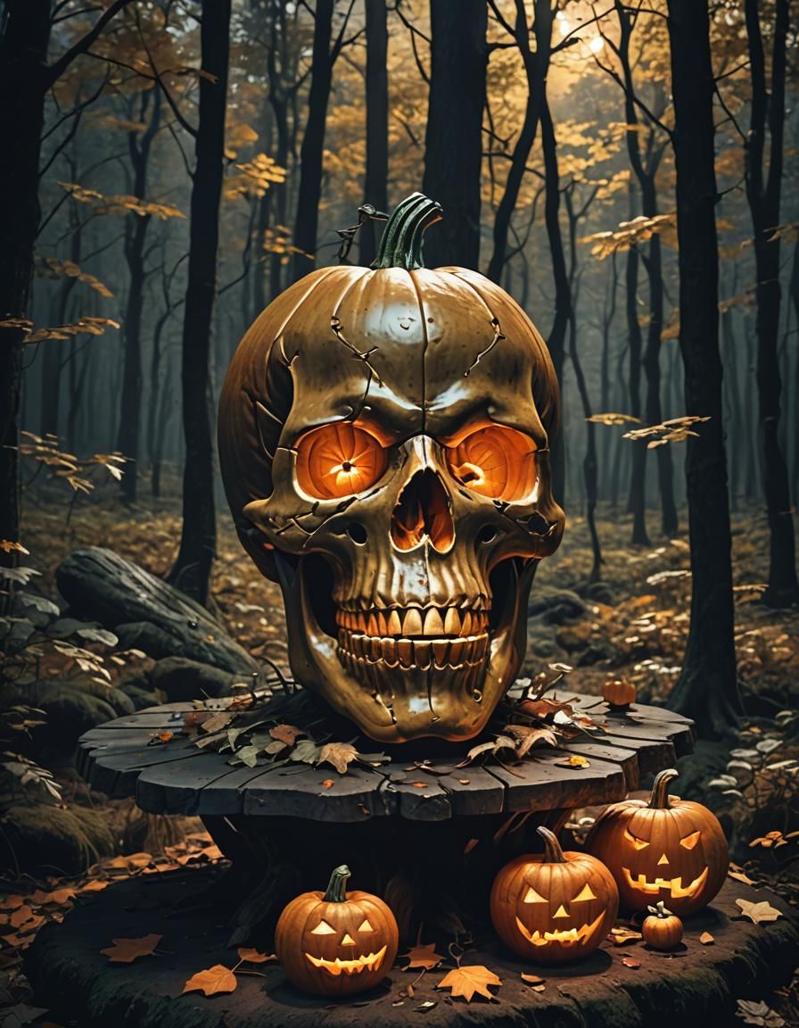 Pumpkin skull JK