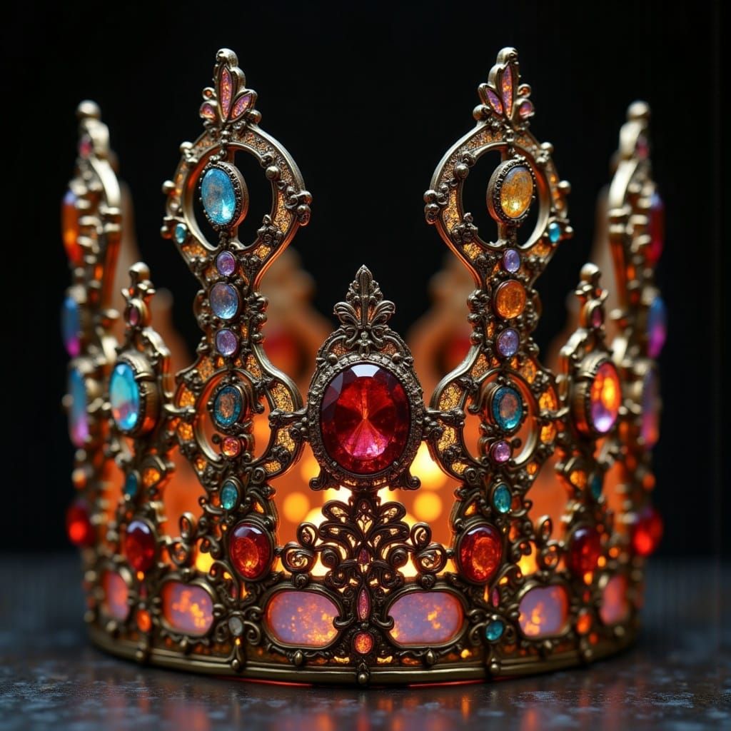  <lora:Tiffany and Co:1.0> 
The room was silent except for the soft clinking of a jeweler’s tools. The master craftsman picked up the ruby, ...