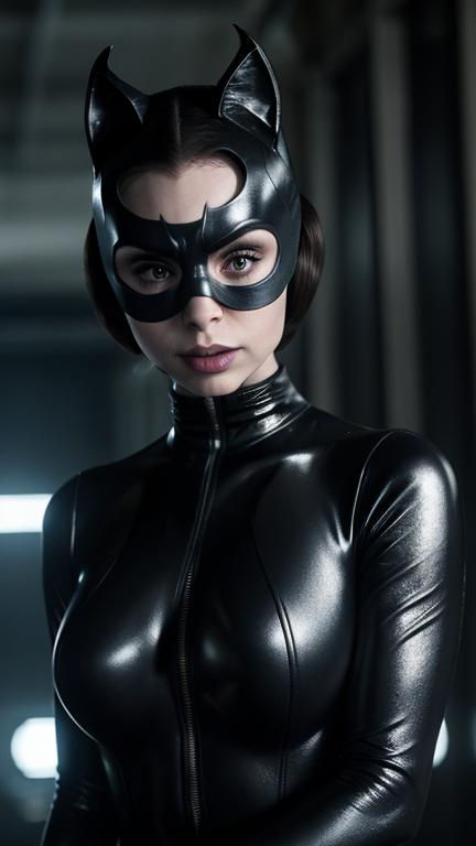 DC universe - Lily Collins is Catwoman